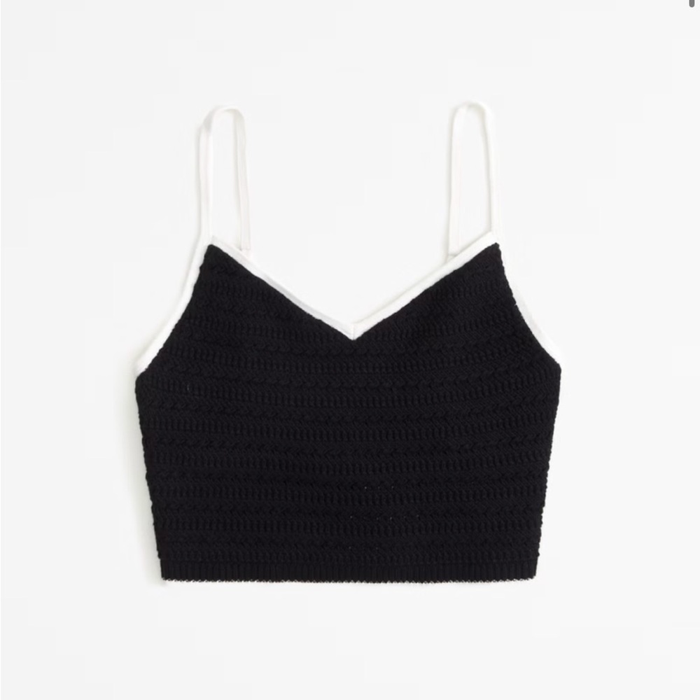 Abercrombie Crochet Style Bra Top